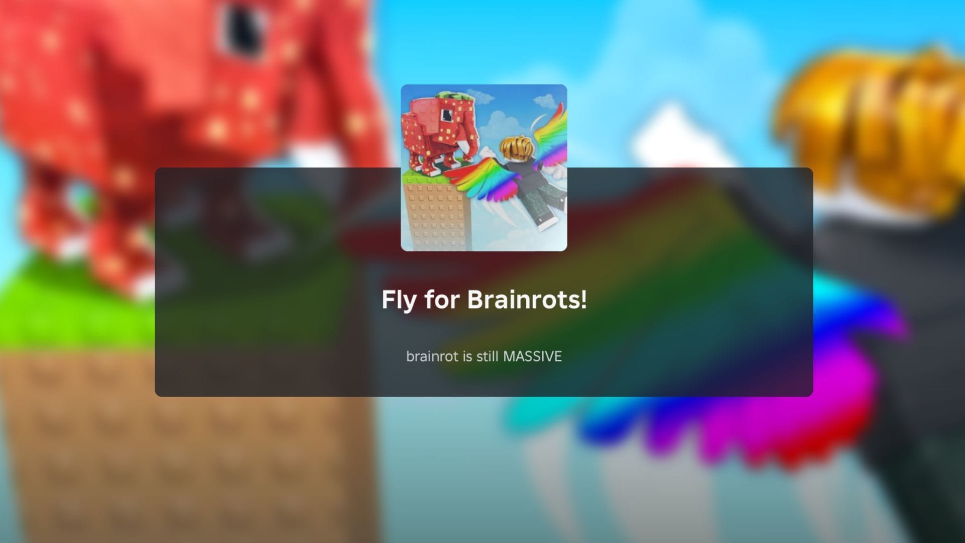 Fly for Brainrots Rebirth guide