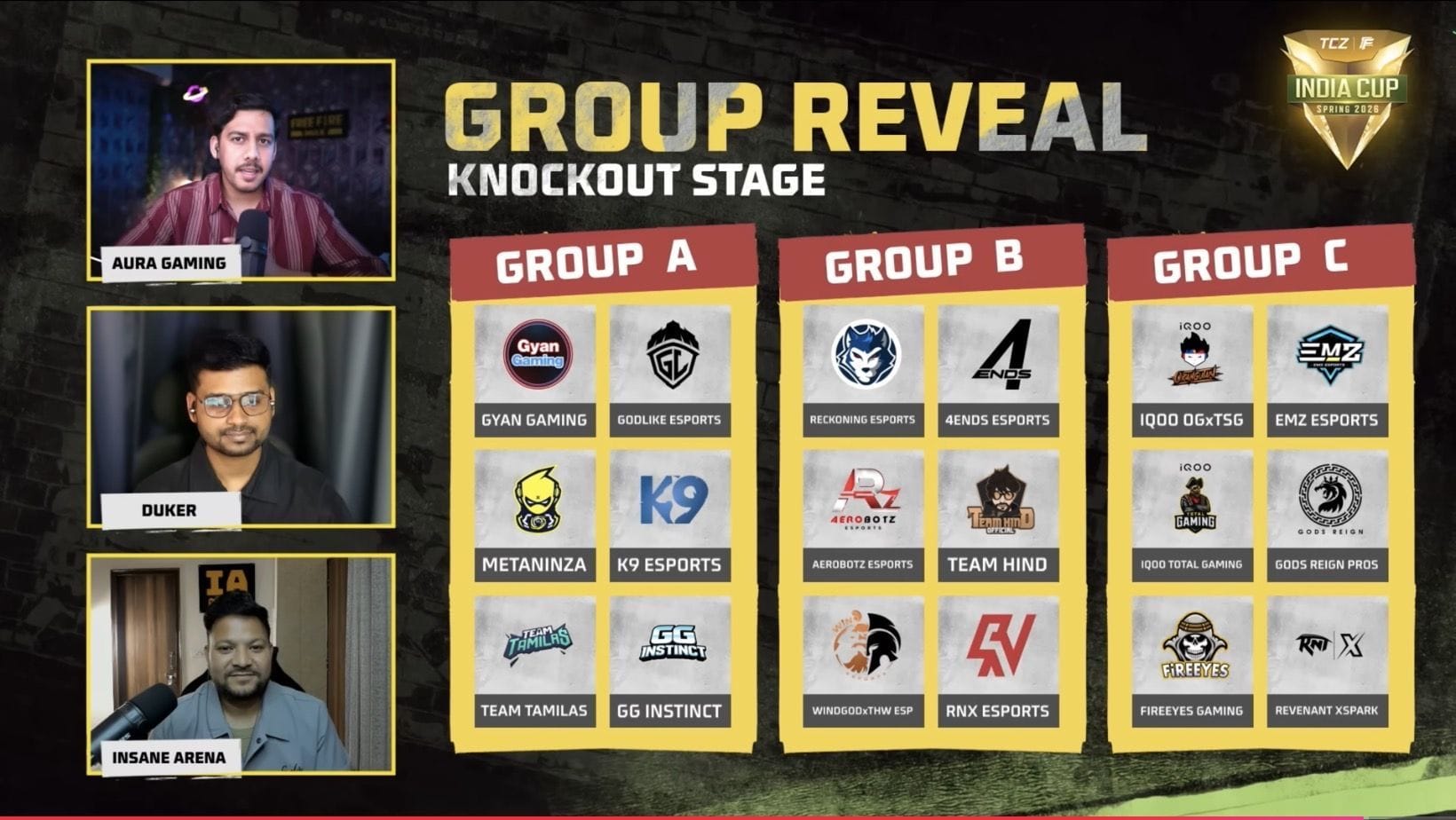 FFMIC 2026 Spring Knockout Week 1: Match schedule, groups, dates, and how to watch