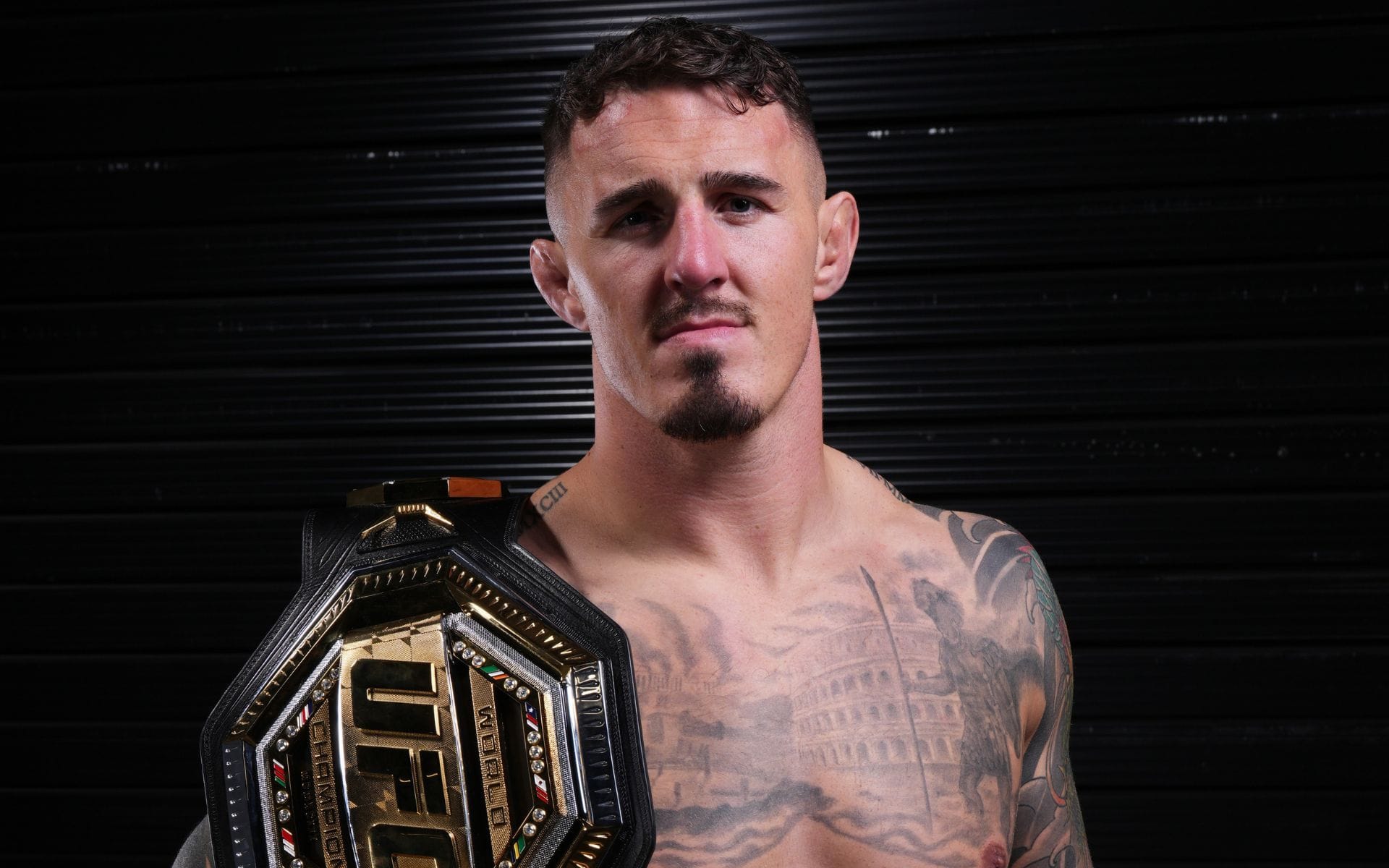 "Alex will KO you in 1st round” - Fans react as Tom Aspinall returns to training after eye surgeries 