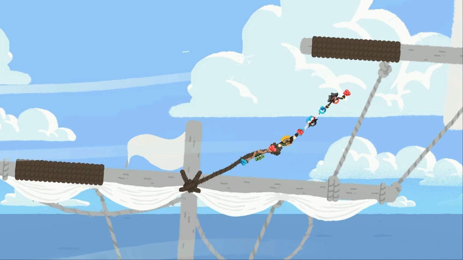 A brand-new co-op party game is on the horizon (Image via Devolver Digital)