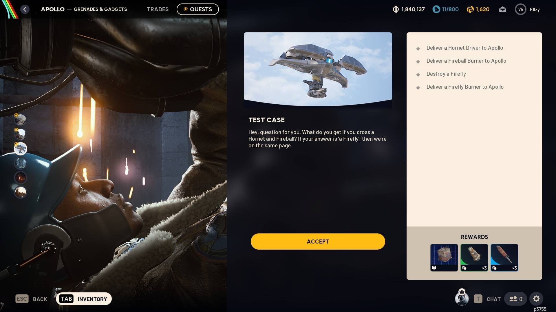 All objectives of the Test Case quest in ARC Raiders (Image via Embark Studios)