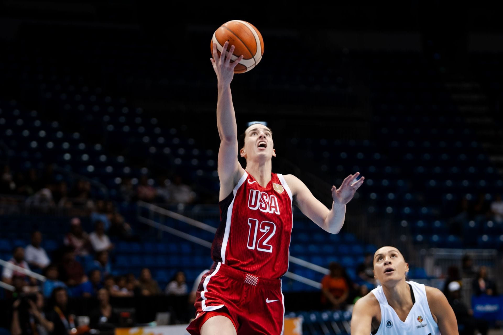 "They weren't hype to take a picture with Angel Reese" - WNBA Fans Meltdown Over Caitlin Clark Posing for Photo With New Zealand FIBA Women's Team