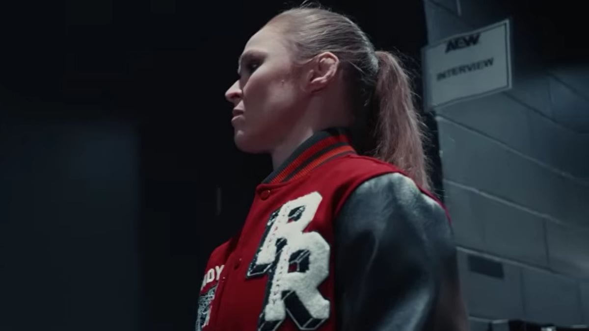 Watch: Behind The Scenes Footage Shows How Ronda Rousey’s AEW Revolution Appearance Came Around