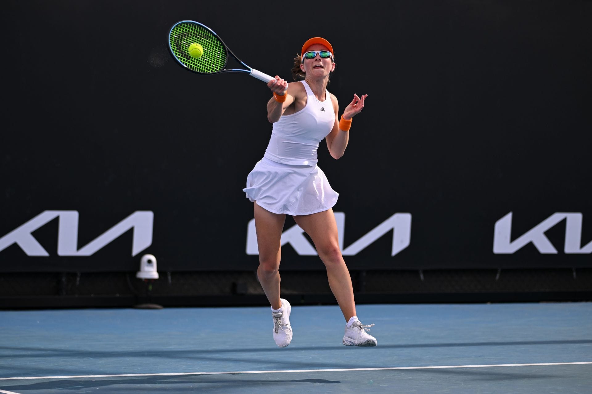 Katie Volynets at the Australian Open 2026. (Source: Getty)