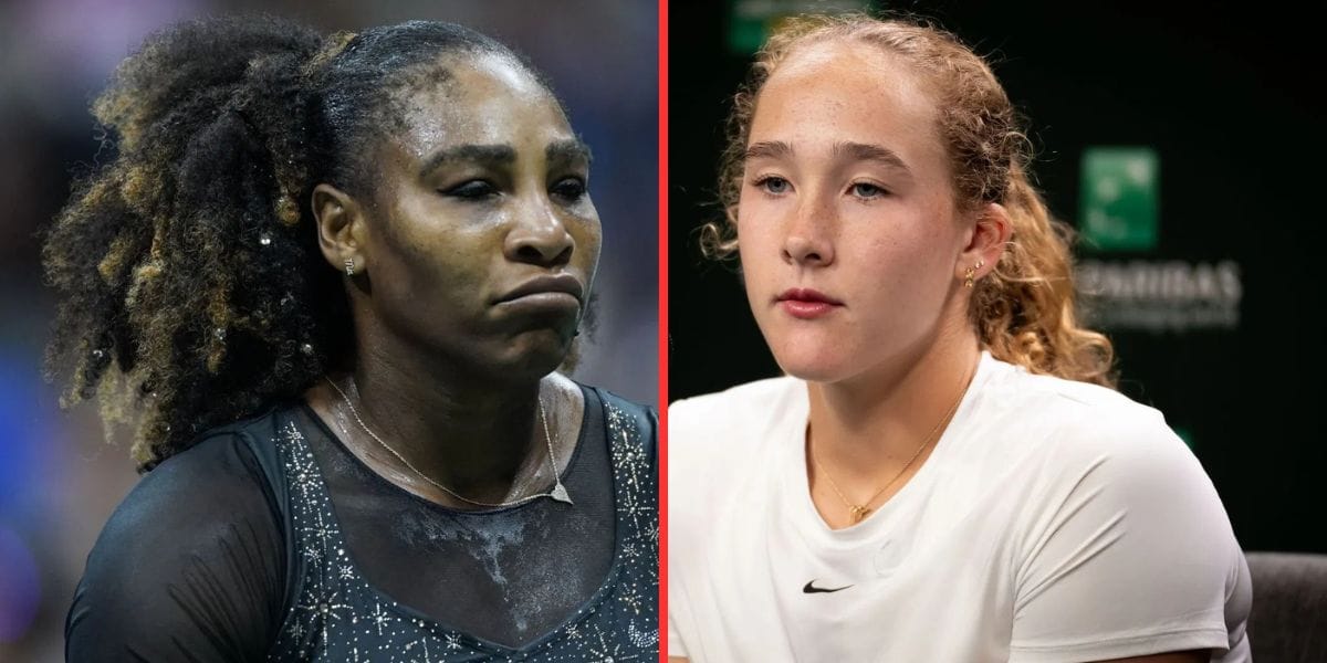 "Serena Williams is hardly an example of good sportsmanship" - Fans confused by Mirra Andreeva's comments after Indian Wells 'f**k you' outburst