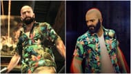 Michael can dress, shave his head, and grow a beard exactly like Max Payne (Image via Rockstar Games || Max Payne Wiki || Reddit/Ok_Year_4721)