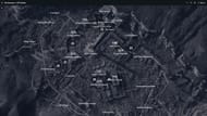 All Bombardier spawn locations in Spaceport (Image via Embark Studios || arcraidersmaps.app)