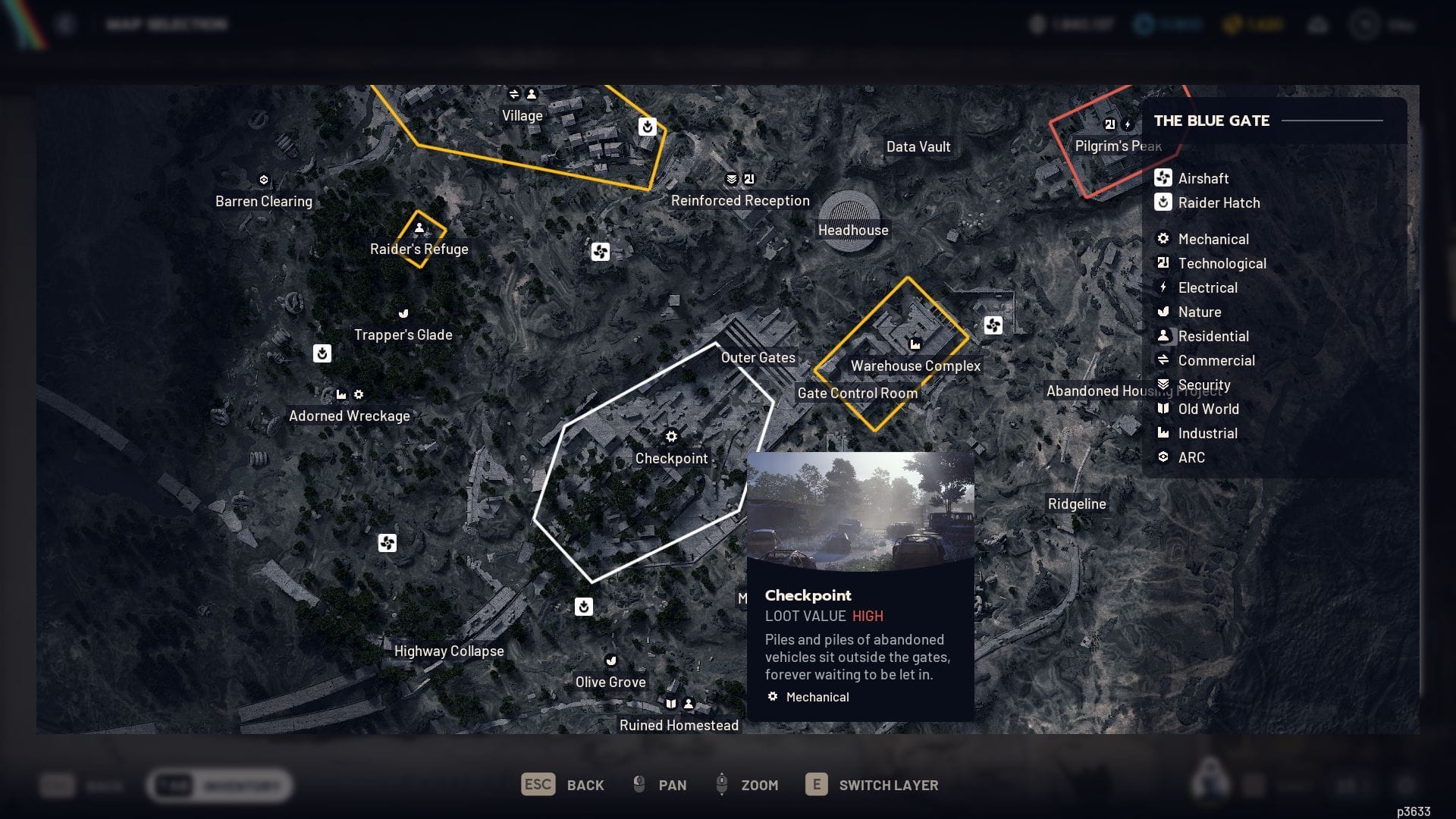 Outer Gate no mapa The Blue Gate (Imagem via SK Gaming || Embark Studios)