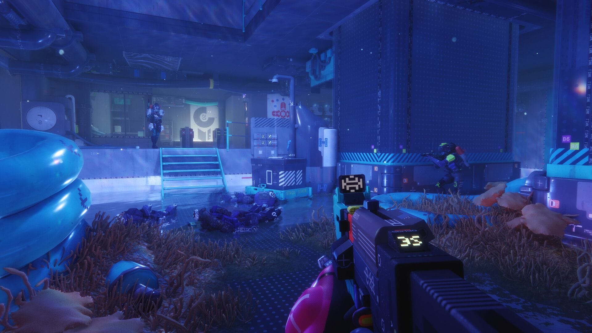Clear enemies before you get the Botany Report (Image via Bungie)