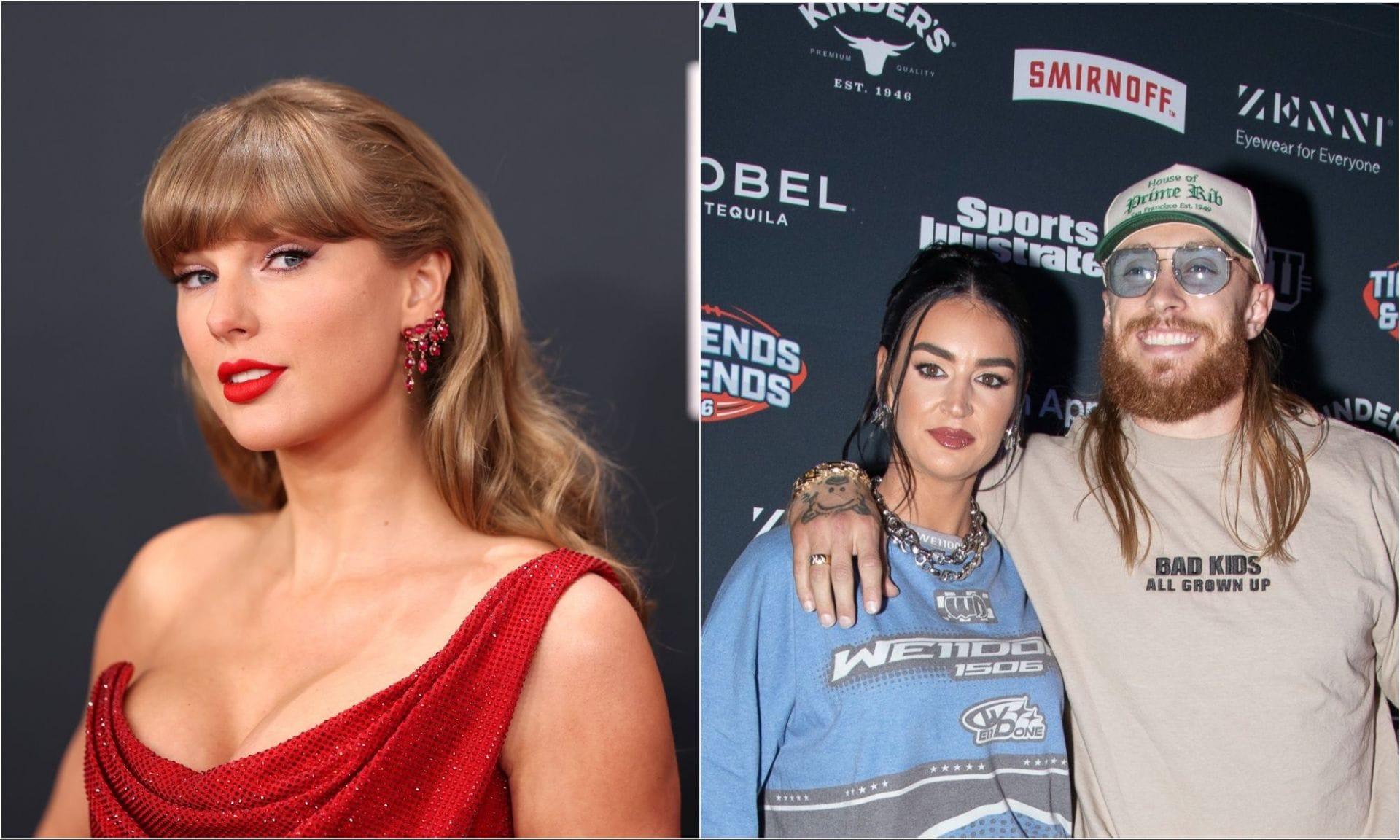 George Kittle claims mom Jan and MIL Shelley bullied Taylor Swift