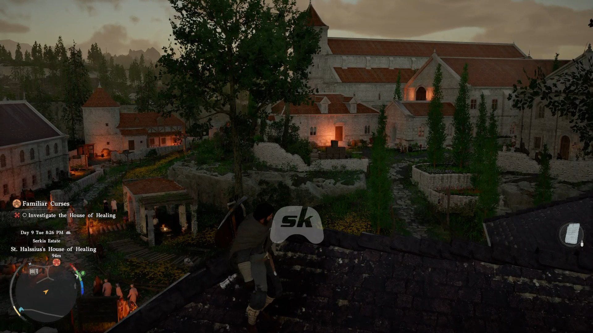 How to investigate the House of Healing during Familiar Curses quest in Crimson Desert (Homestead)