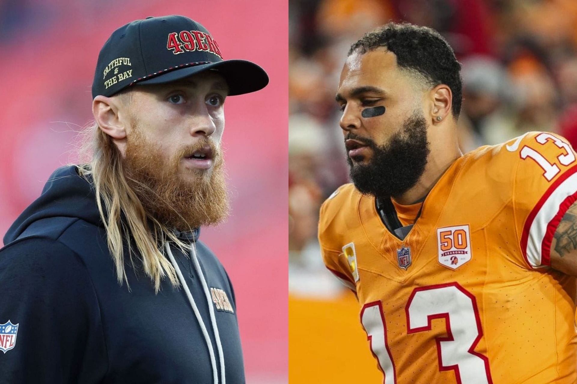 George Kittle - Mike Evans (Source: Getty)