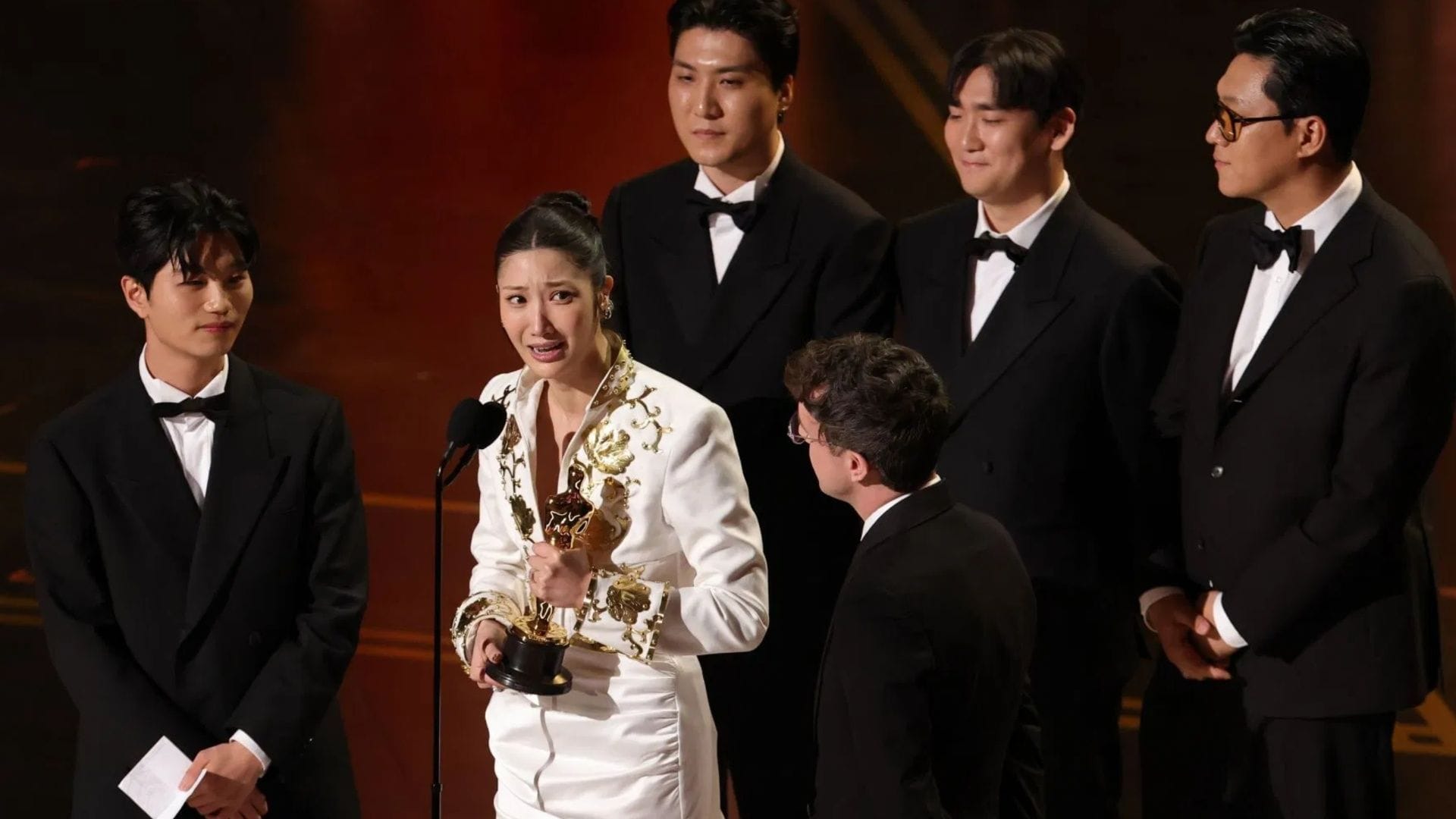 "Rude and racist" - Fans slam Oscars 2026 for cutting off KPop Demon Hunters songwriting team mid-speech after their historic win
