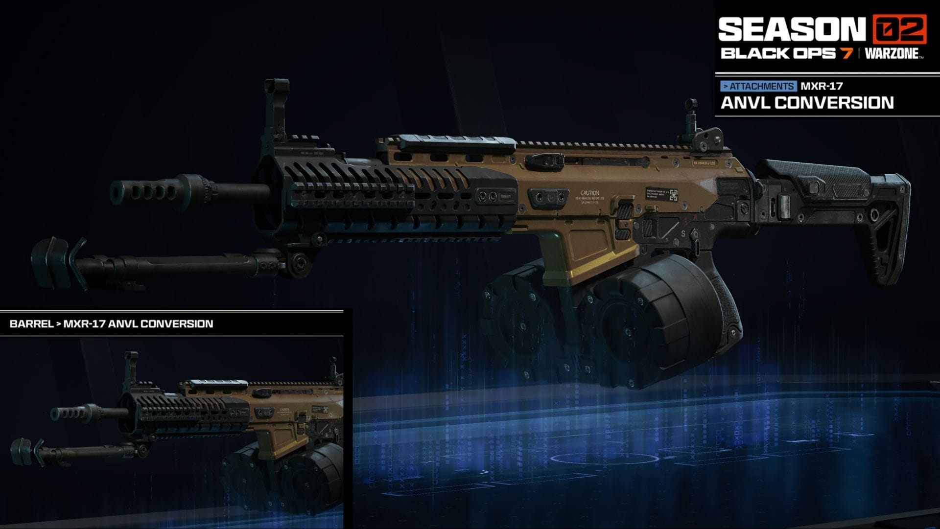 How to unlock MXR-17 ANVL Conversion barrel attachment in Black Ops 7 and Warzone