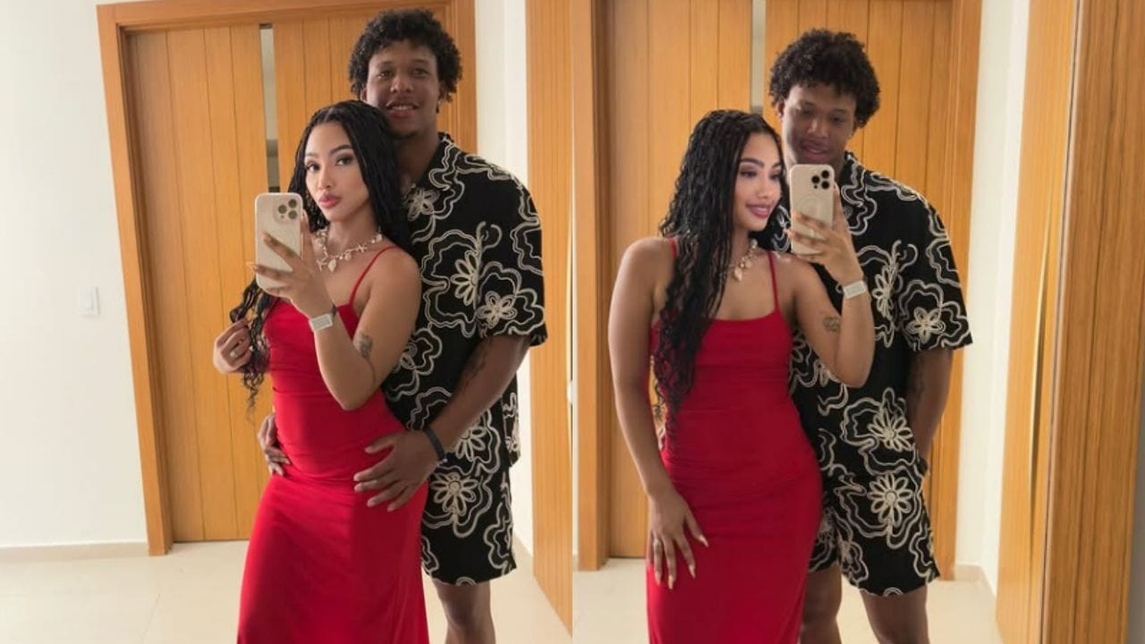 Brayan Bello's wife Anabely dons Brown bikini, dips into Dominican waters