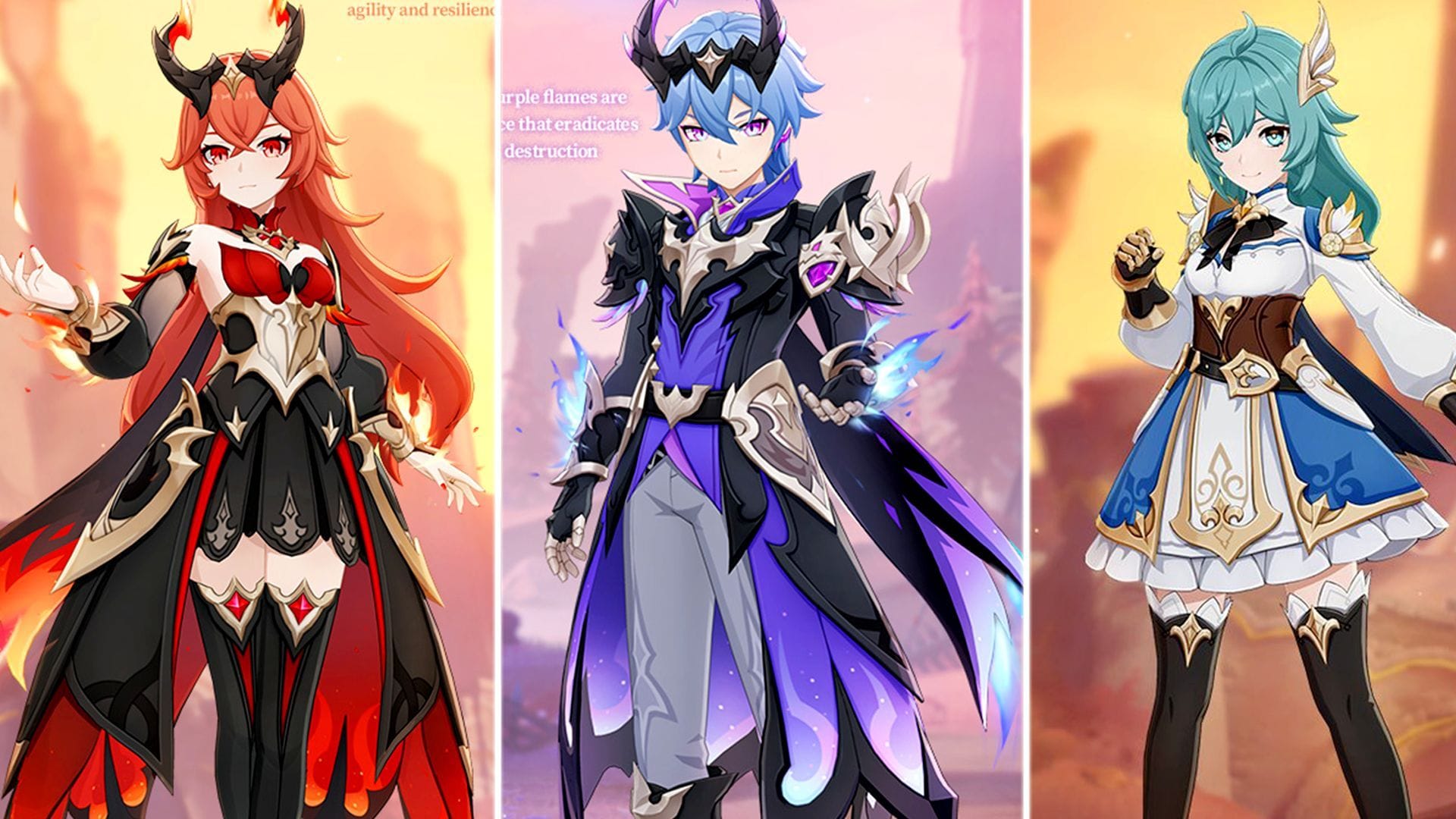 Genshin Impact Luna VI Miliastra Wonderland Legendary and Elite sets