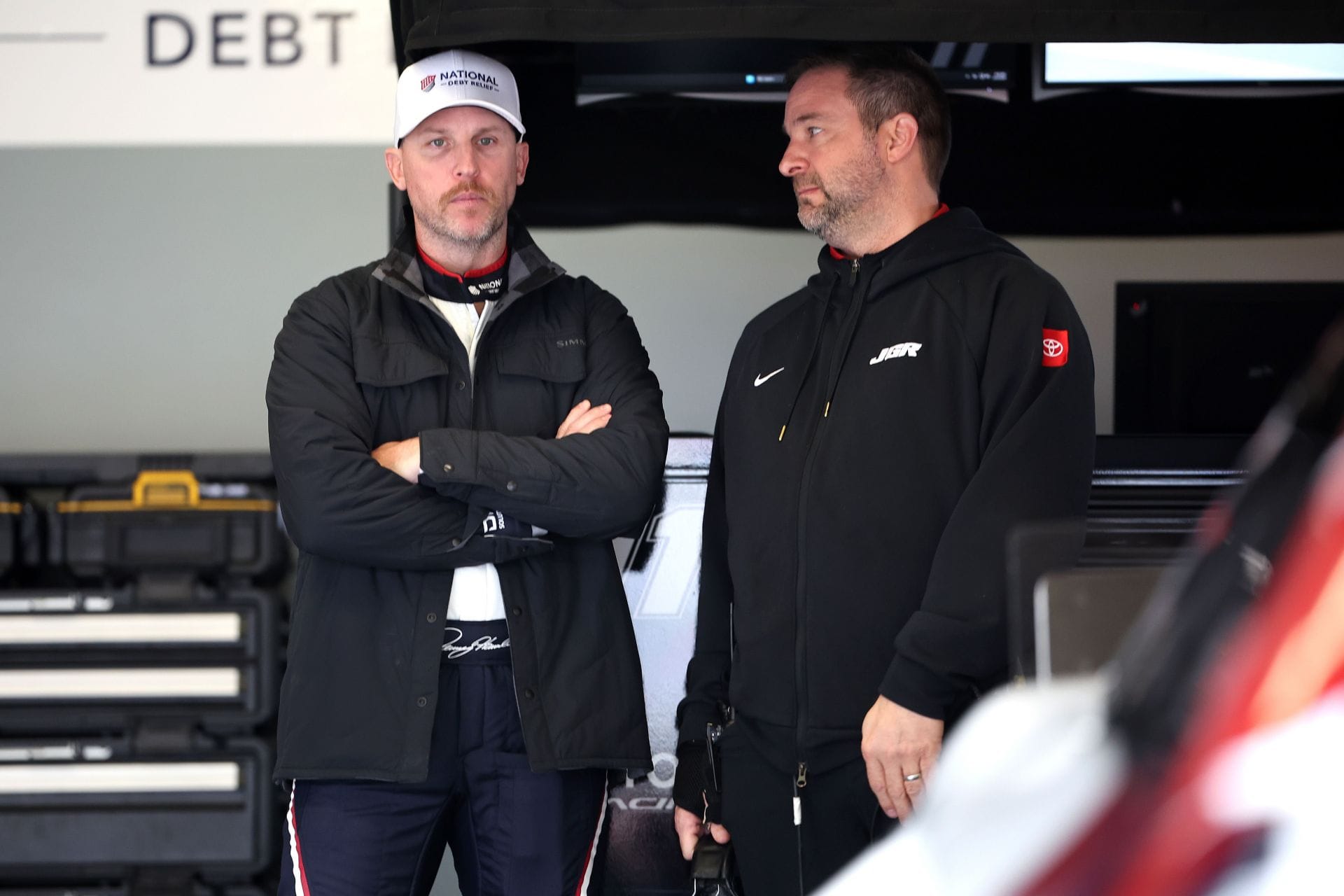 Did Denny Hamlin fracture his relationship with crew chief Chris Gayle after championship loss? JGR driver answers after Vegas win