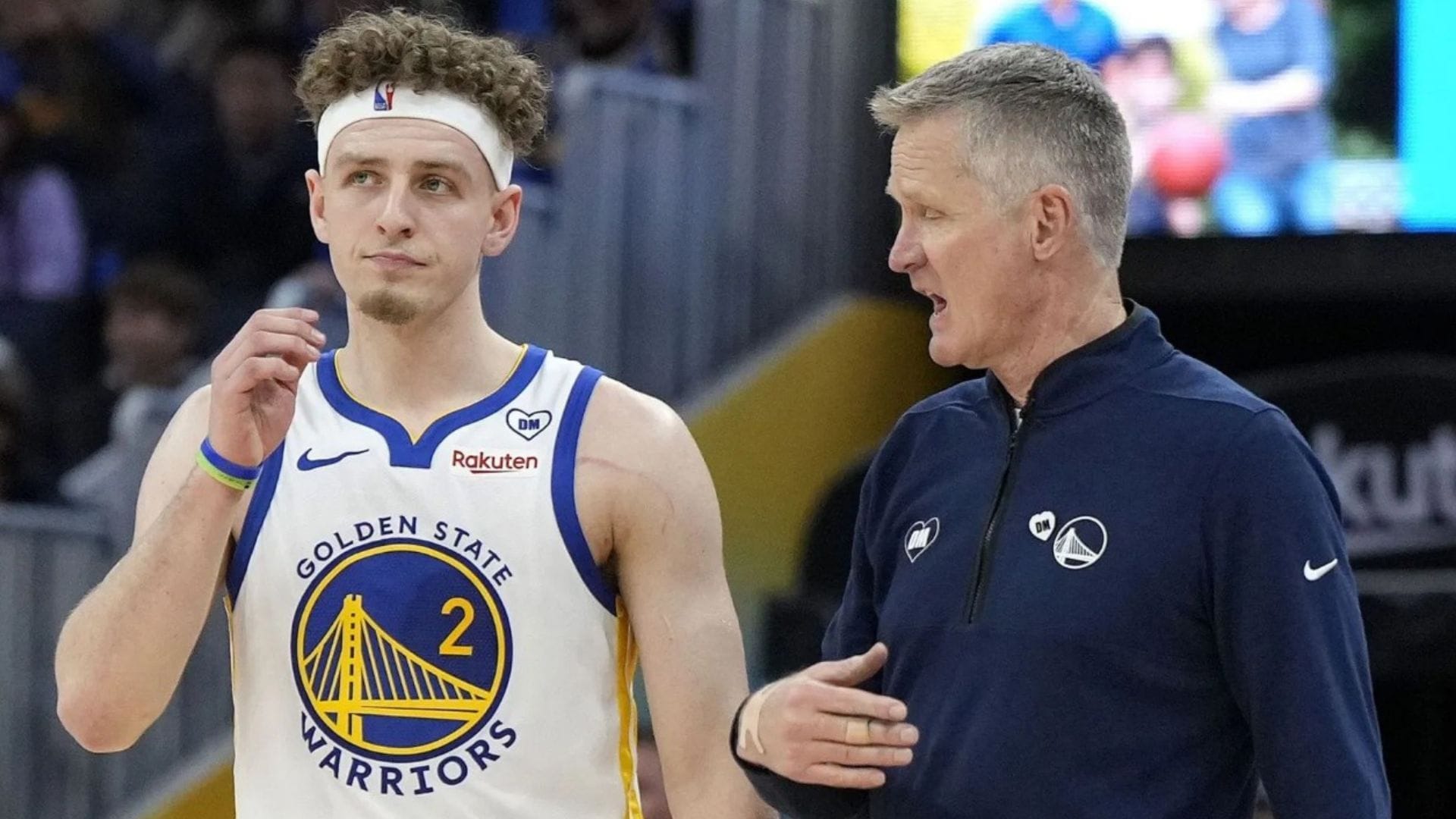"Podz Been Blackmailing Him With Kerr Files": Warriors Fans Baffled as Steve Kerr Yells at Will Richard for Brandin Podziemski's Blunder 