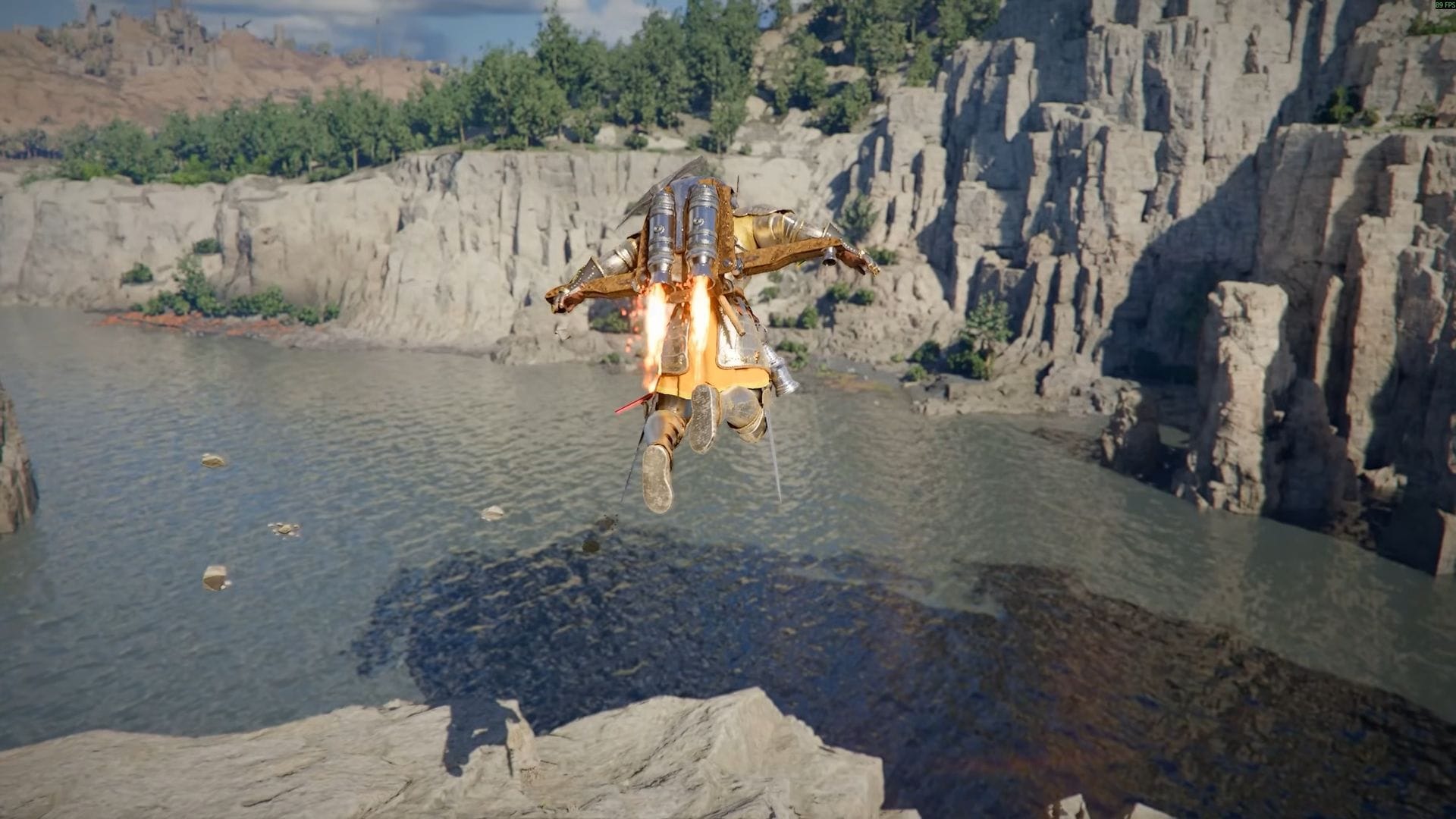 How to unlock Jetpack in Crimson Desert?