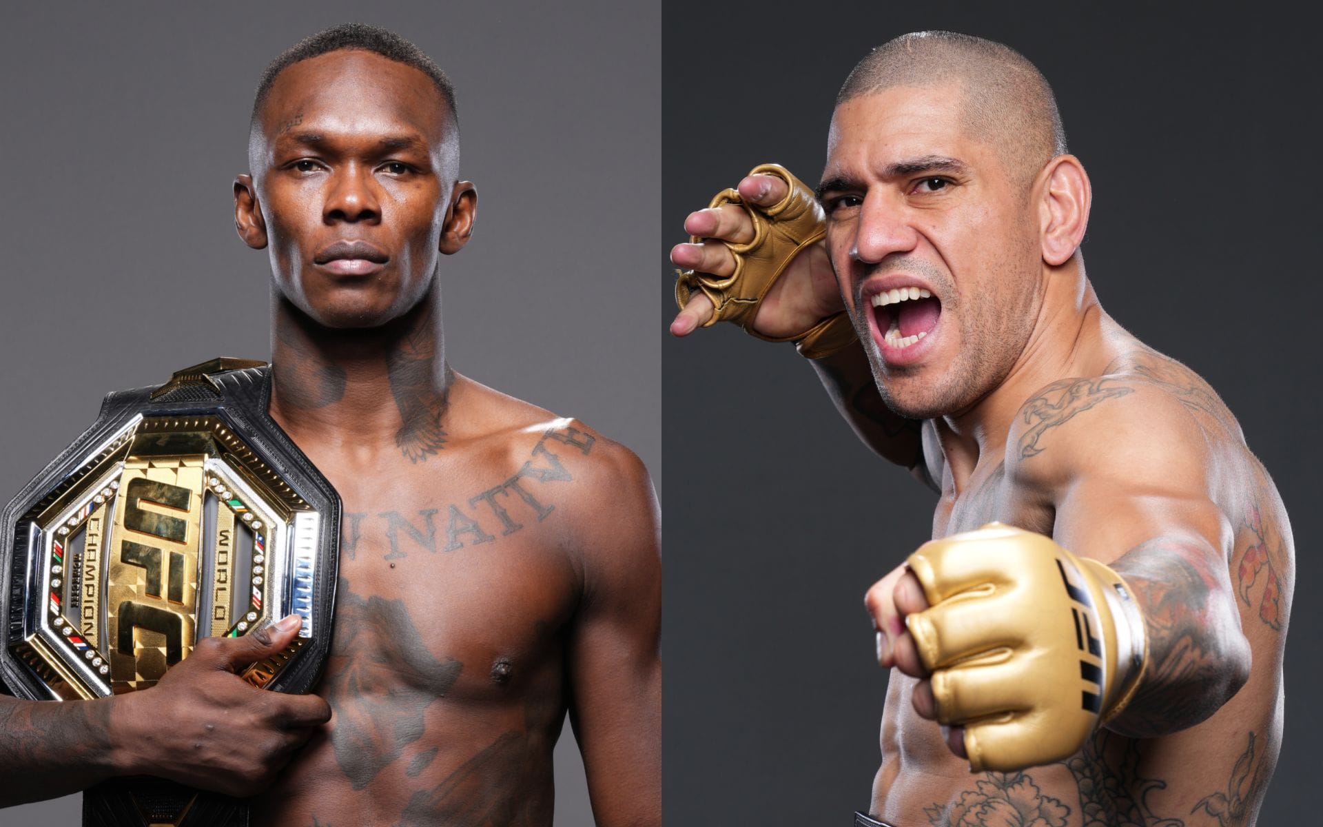 "See you at the top, CHAMA" - Alex Pereira pens heartfelt message for Israel Adesanya ahead of latter's UFC Seattle fight 