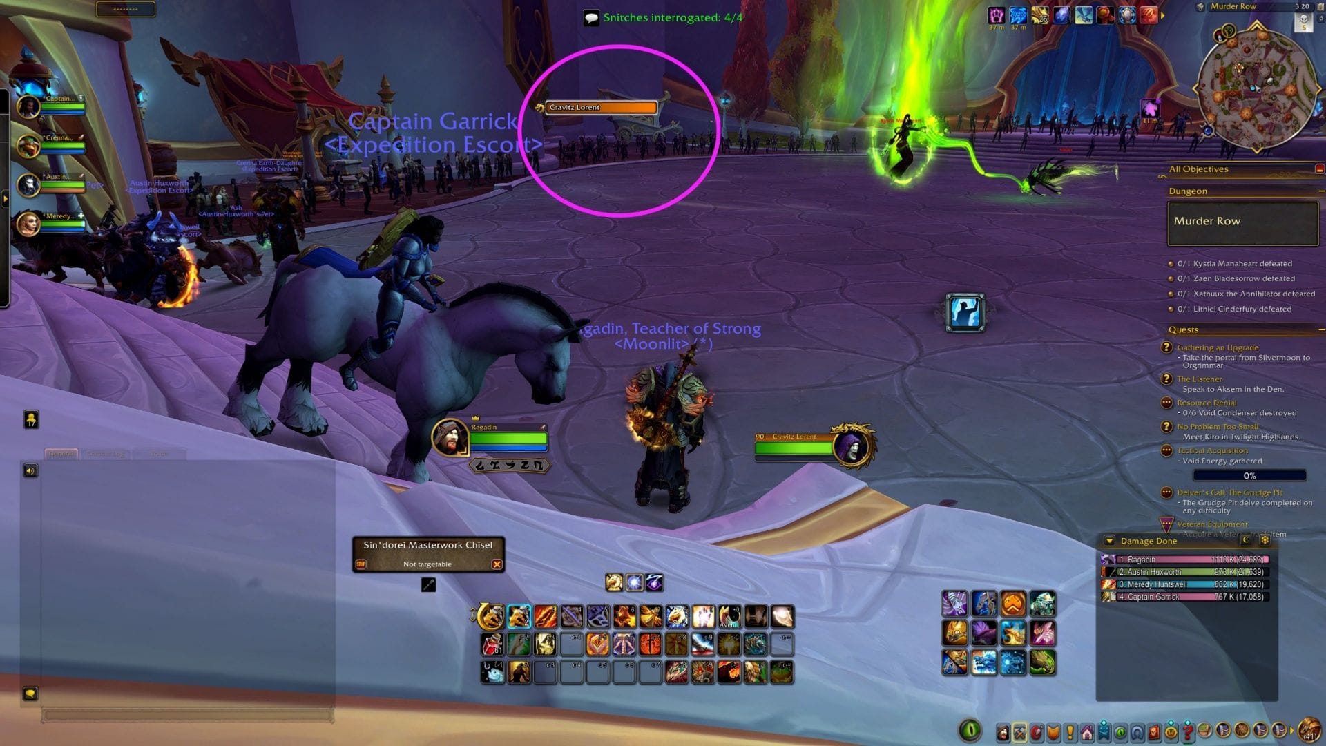 You don't even have to fight the boss! Just hug the wall (Image via Blizzard Entertainment)