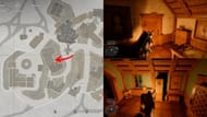 First Bluemont Manor Strongbox Puzzle location (Image via Pearl Abyss || Sportskeeda)