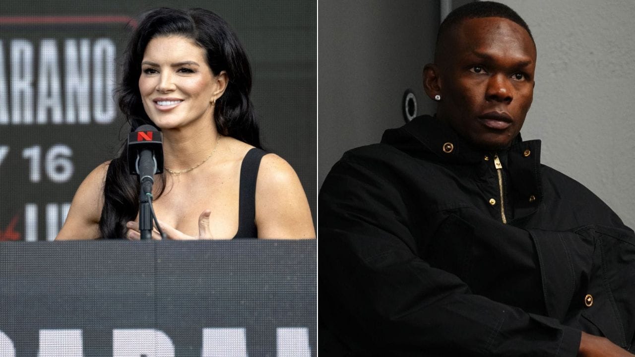 “You’re art, you’re free” - Gina Carano praises Israel Adesanya after emotional message