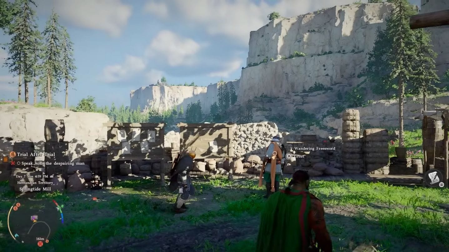 How to complete Trial After Trial quest and read the memory on the cows' whereabouts in Crimson Desert