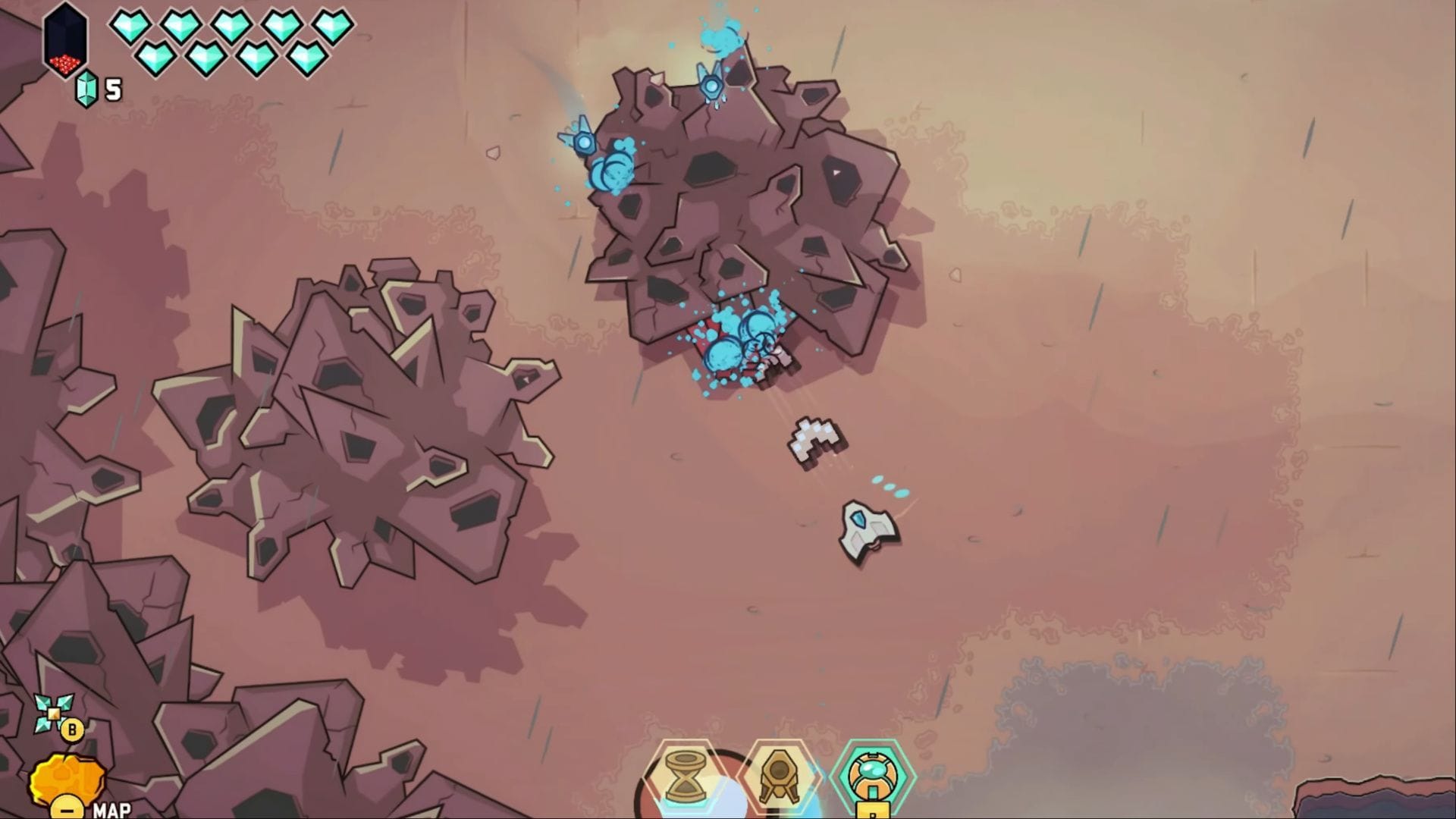 Fans of old-school Zelda titles watching the Indie World Showcase may find this right up their alley (Image via Soulgame Studio)