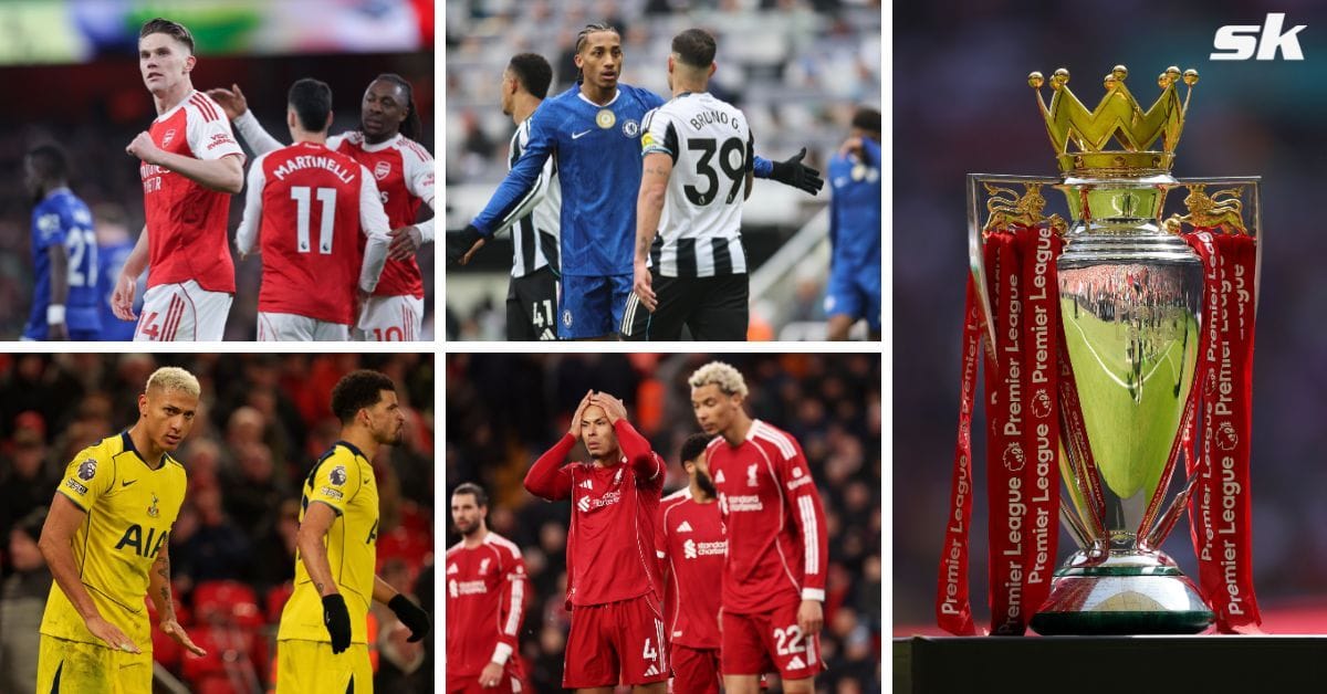 Supercomputer predicts final top four and relegated clubs as Tottenham, Chelsea and Liverpool prepare for testing weeks ahead