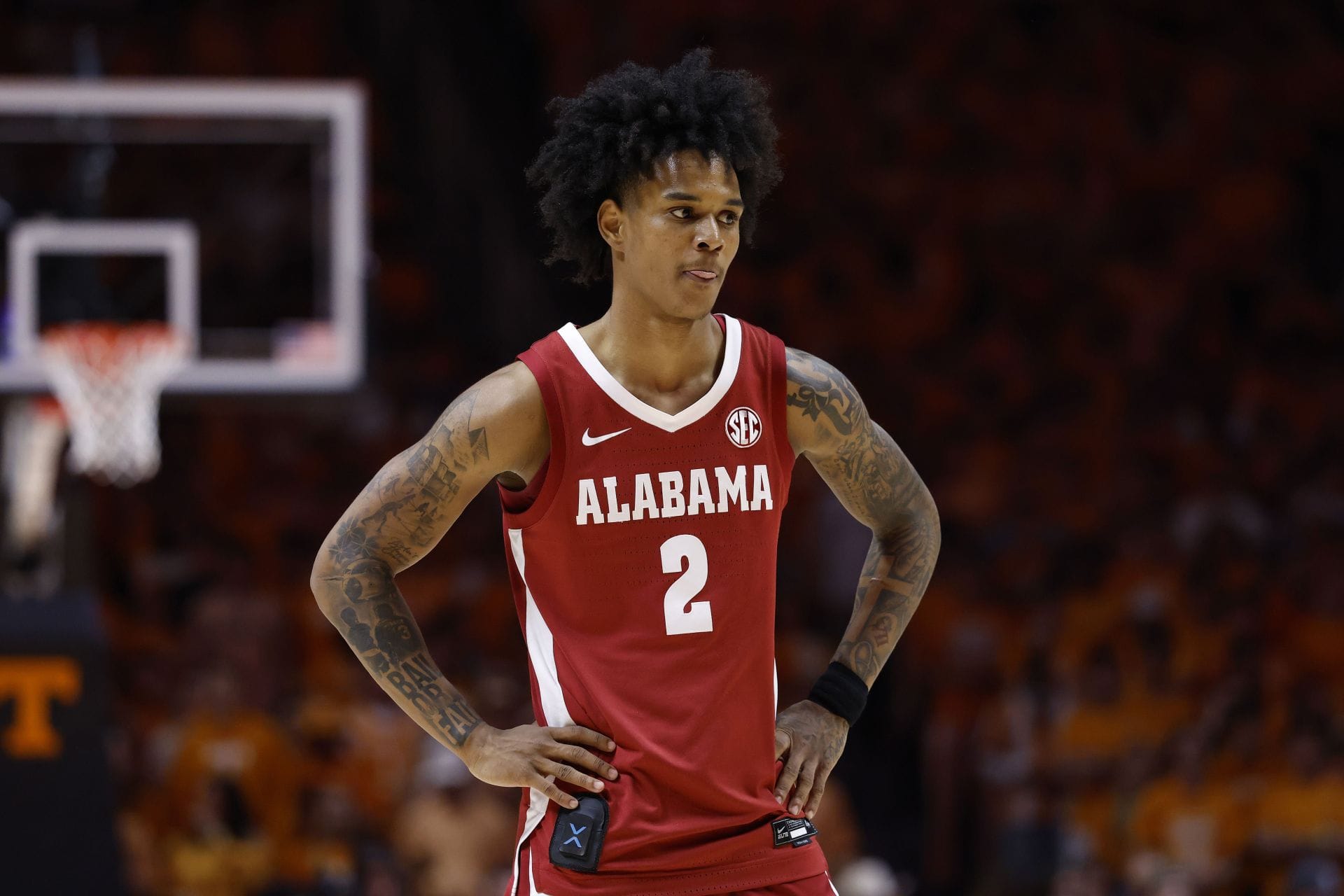 Aden Holloway arrested: Authorities take Alabama star into custody on felony marijuana charge