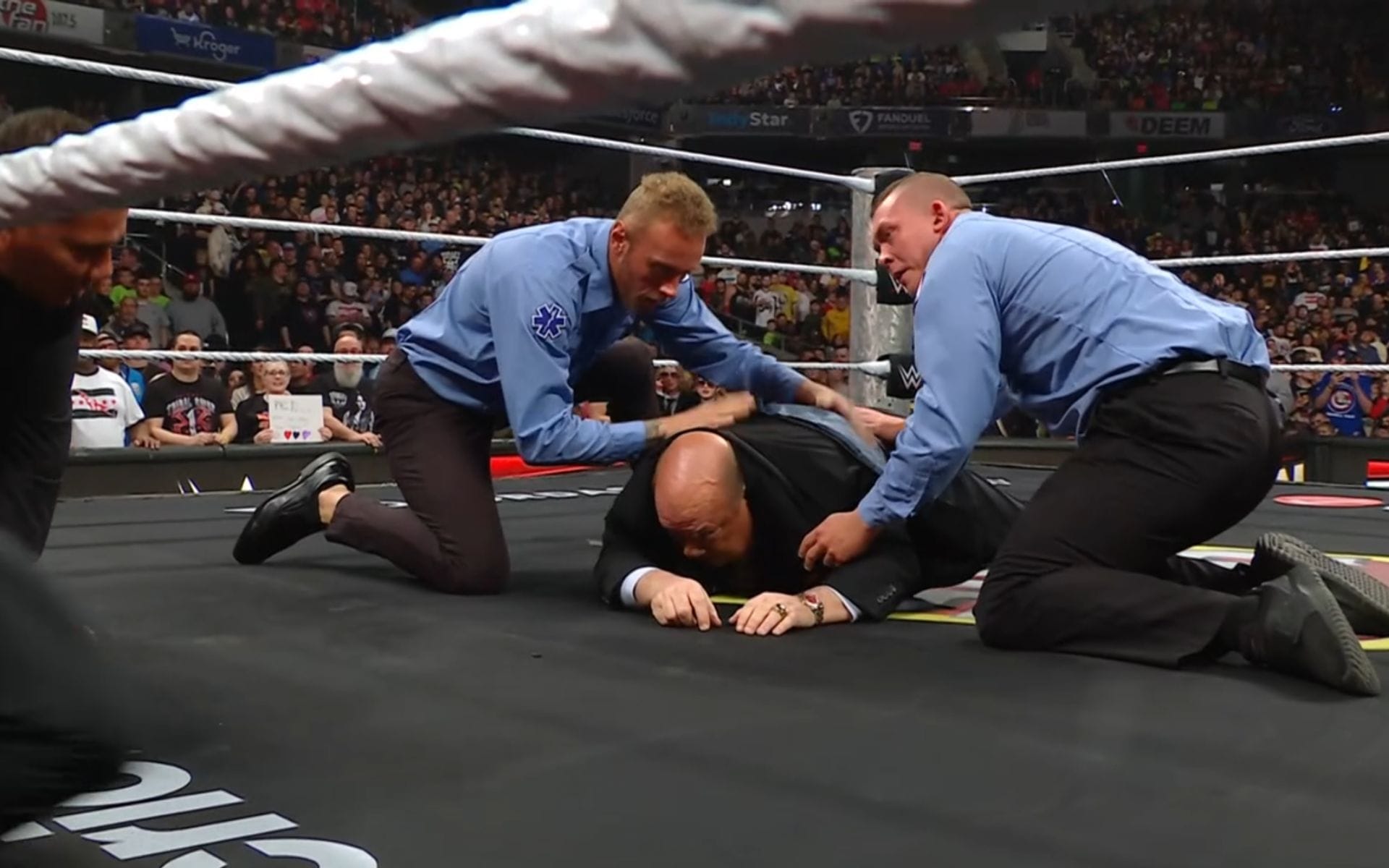 Paul Heyman brutally attacked in insane start to RAW after Elimination Chamber 2026