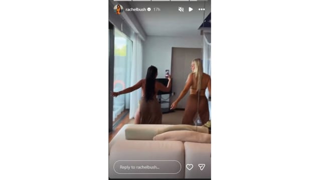 (Image via Instagram/@rachelbush)