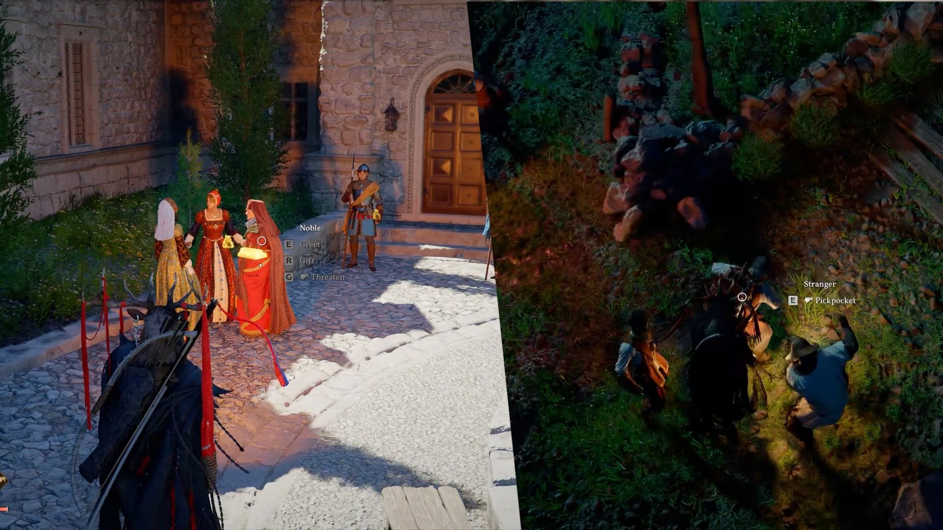 Pickpocketing Nobles is the most stable way of obtaining Gold Bars (Image via Pearl Abyss)