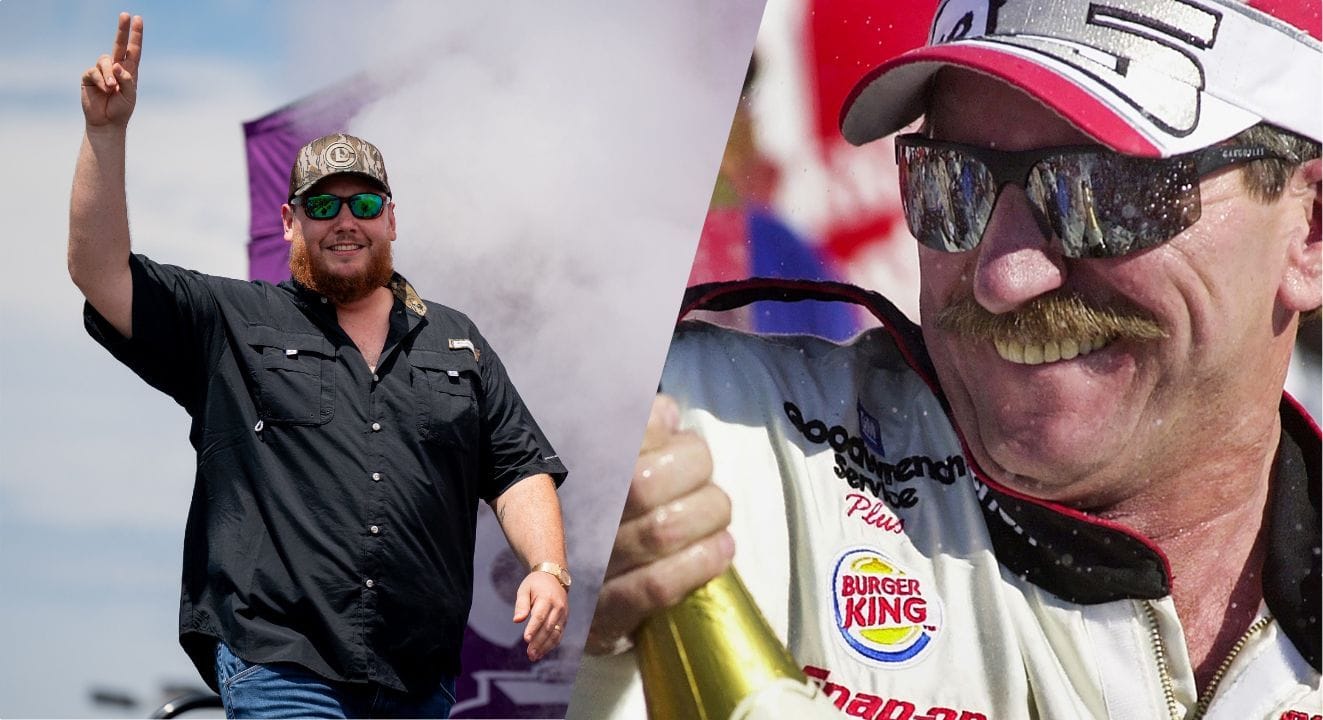 Country music star Luke Combs delivers a powerful tribute to Dale Earnhardt in his new song ‘Daytona 499’