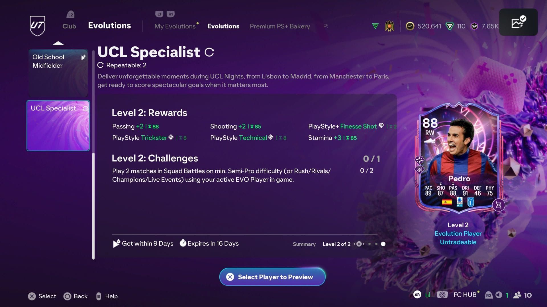 ईवीओ के दो स्तर हैं (ईए स्पोर्ट्स के माध्यम से छवि)