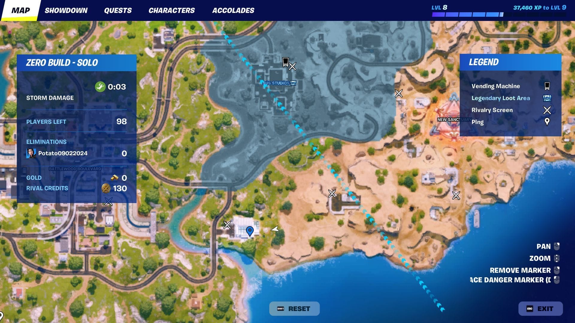 Perfect Plunge (Image via Epic Games)