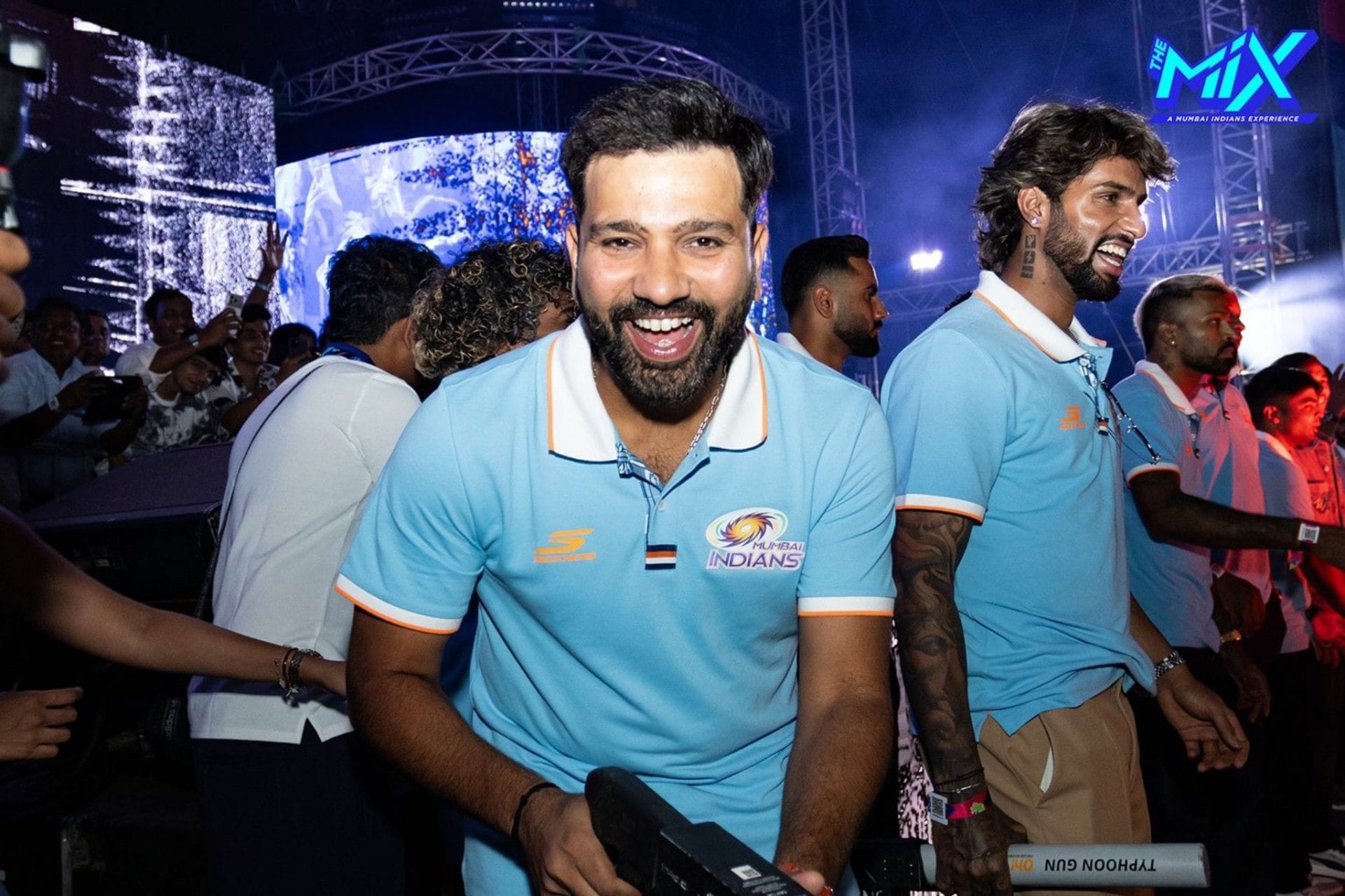 Rohit Sharma shows off his dance moves to the popular track ‘100 Million’ during MI cultural festival ahead of IPL 2026 [Watch] 