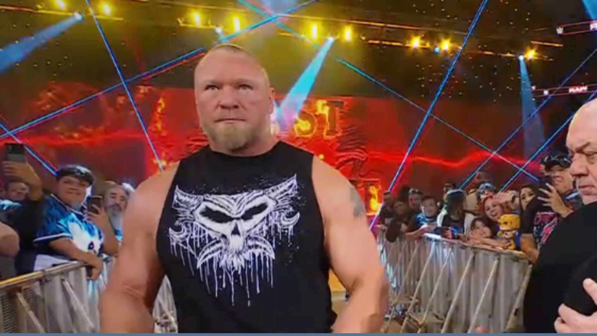 REPORTS: Major WWE Star Was Discussed To Face Brock Lesnar Before Oba Femi