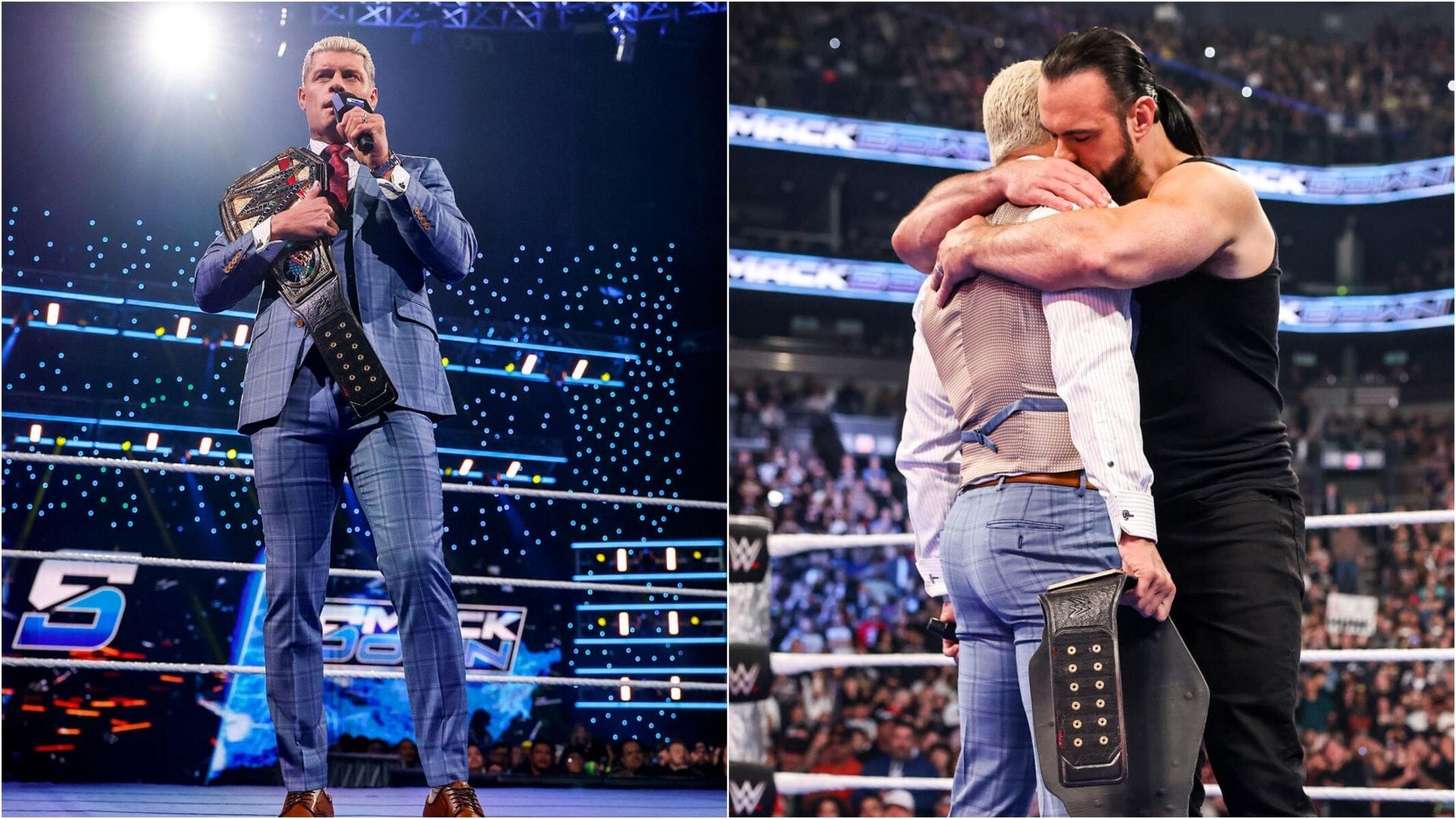 "I don't know if he's ready for that right now" - Cody Rhodes breaks character to praise Drew McIntyre following WWE Title change