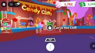 Candy Cliffs area (Image via Roblox)