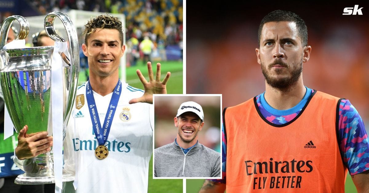 Real Madrid icon Gareth Bale picks best XI of players he played with as he chooses Cristiano Ronaldo and Eden Hazard among others