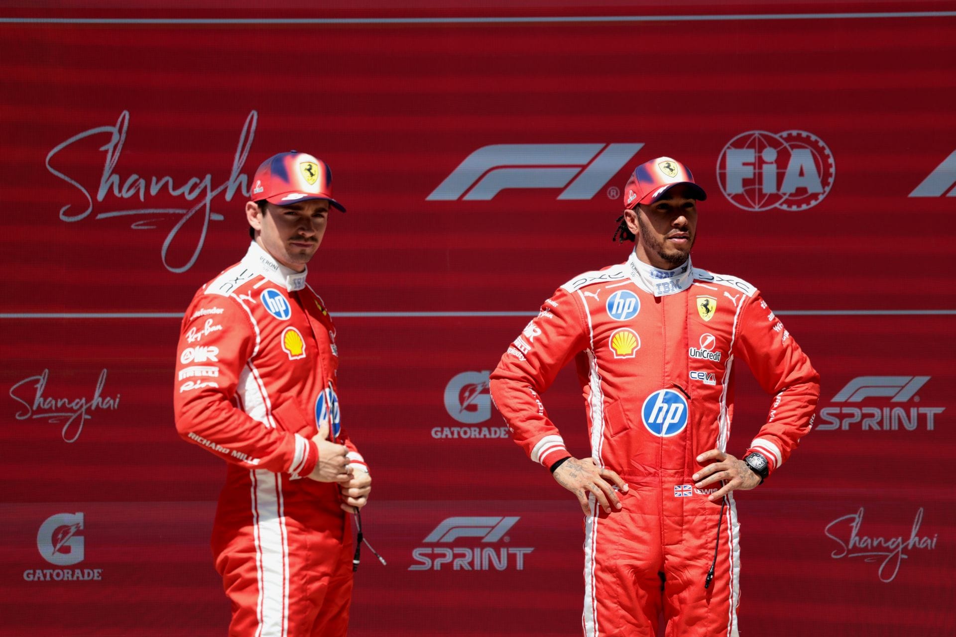 Charles Leclerc has an ice-cold reaction to Lewis Hamilton battle: "We touched, I thought I had a puncture”