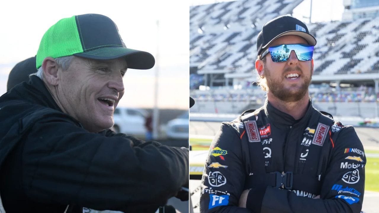 Kenny Wallace e Cleetus McFarland. Fonte: Imagem