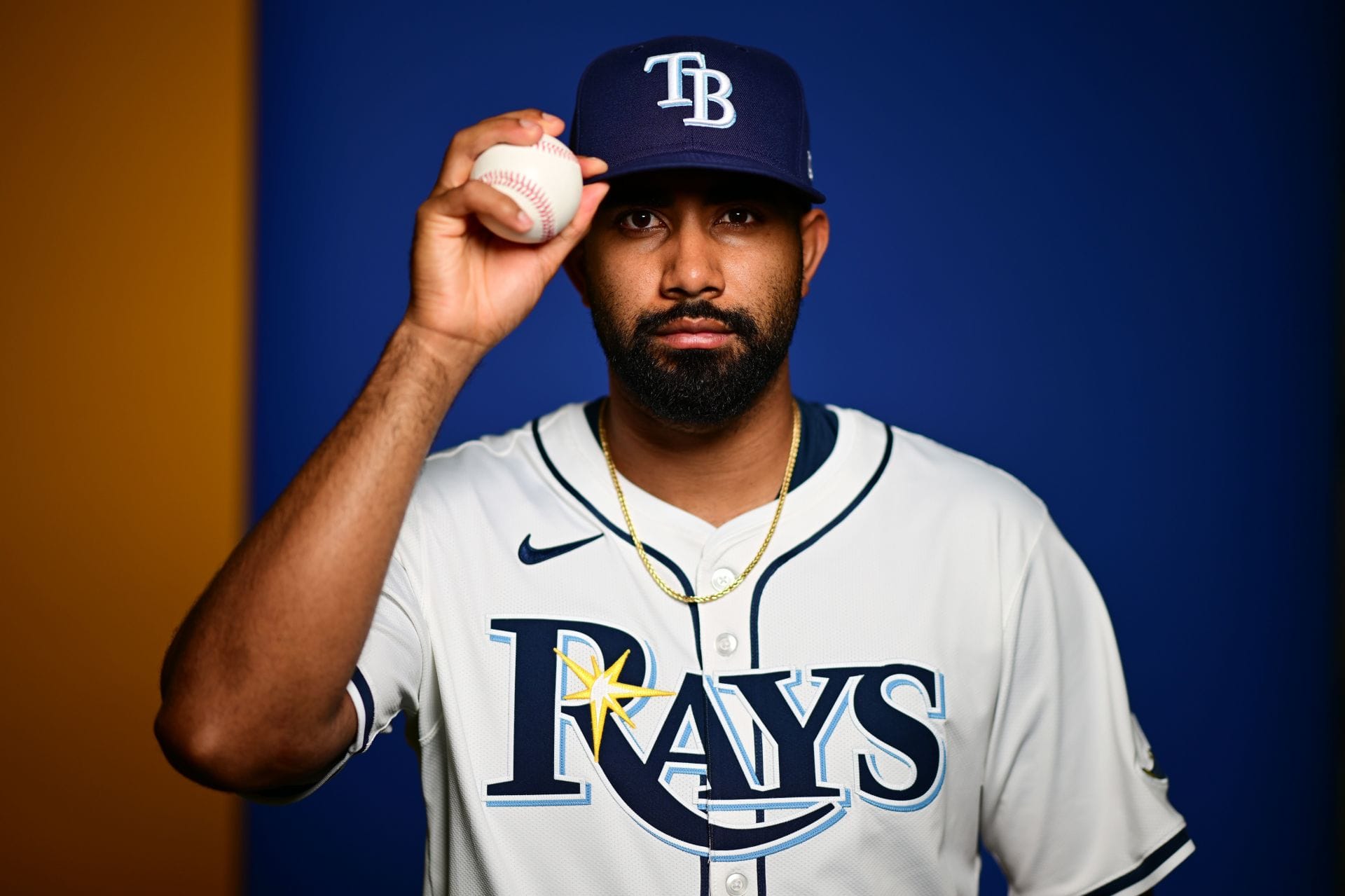 Yoendrys Gomez in his new uniform - Source: Getty