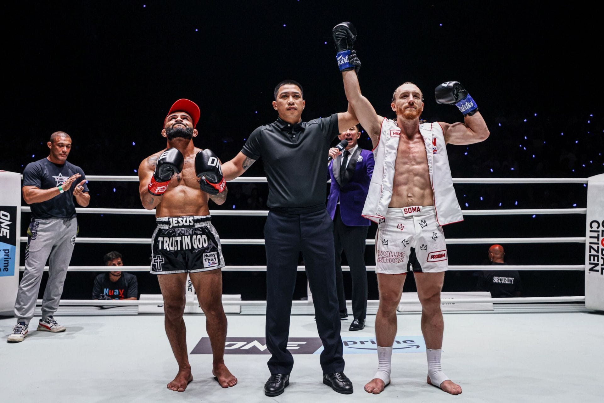 “We came out on top” - Ben Woolliss thrilled to defeat "a legend in the sport" in his ONE Championship debut