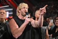 Logan Paul speaks into a microphone - Monday Night RAW - Source: Getty
