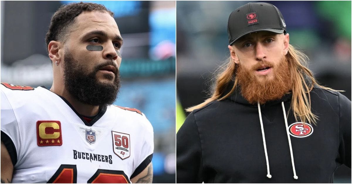 George Kittle rates 49ers signing Mike Evans in NFL free agency on $60,400,000 contract- Source: Getty 