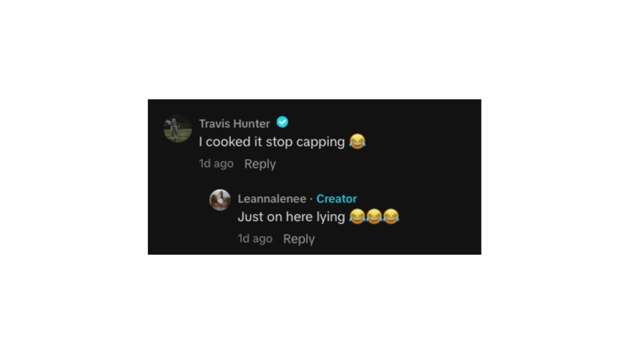 ट्रैविस हंटर को पत्नी ने इंस्टाग्राम/leannalenee6 के माध्यम से छवि के लिए बुलाया