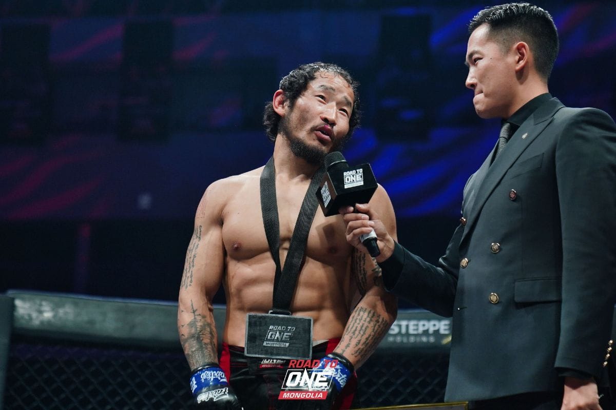“How I started doing MMA” - Enkh-Orgil Baatarkhuu credits his success to Mongolian legend Narantungalag Jadambaa